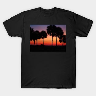 Palm Trees at Sunrise T-Shirt